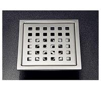 YETGFBH Scarico Doccia,Piletta Doccia 304 Acciaio Inossidabile 11 x cm Bagno Tile Inserire Doccia Quadrata da Pavimento Bagno