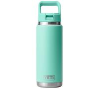 Yeti - Bottiglia isolata Rambler 26Oz Colour Straw - Rambler 26Oz Colour Straw Bottle Seafoam - Blu