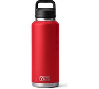 YETI Rambler Bottle Chug, Vacuum Insulated Stainless Steel Bottle with Chug Cap, Rescue Red, 46 oz (1.4 L)