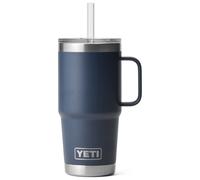 Yeti Coolers - Rambler Straw Mug - Bicchiere isolante 1035 ml blu/grigio