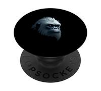 Yeti Face Creatura Neve Montagna Leggende Arte PopSockets PopGrip Adesivo