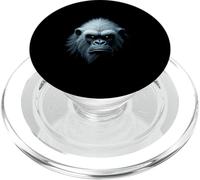 Yeti Face Creatura Neve Montagna Leggende Arte PopSockets PopGrip per MagSafe