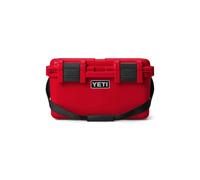 YETI LoadOut GoBox 30 Gear Case - Scatola portaoggetti impermeabile per attrezzi, attrezzi e attrezzi da campeggio, resistente, impilabile, con vassoio e divisore, Resue Rosso, 30, Valigetta