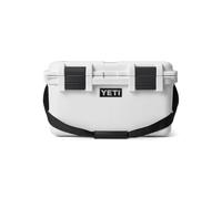 YETI LoadOut GoBox 30 Gear Case - Scatola portaoggetti impermeabile per attrezzi, attrezzi e attrezzi da campeggio, resistente, impilabile, con vassoio e divisore, bianco, 30, Valigetta ingranaggi