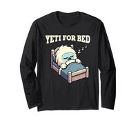 Yeti Per Letto Dormire Sasquatch Abominevole Pupazzo Di Neve Pigiama Maglia a Manica
