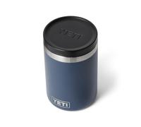 YETI Rambler Barattolo per alimenti, contenitore in acciaio inox isolato sottovuoto con coperchio MagVent a prova di perdite, blu navy, 473 ml