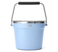 YETI Rambler Beverage Bucket Double Wall Vacuum Insulated Ice Bucket with Lid, Big Sky Blue