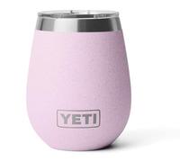 YETI Rambler - Bicchiere da vino in acciaio inox, isolamento sottovuoto, con coperchio Magslider, fiori di ciliegio, 296 ml