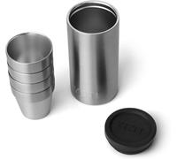 YETI Rambler - Bicchierini da shot con custodia, in acciaio INOX