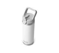YETI Rambler - Borraccia con tappo per cannuccia, 18 oz / 532 ml, colore | Borraccia termica in acciaio inox con tappo a cannuccia 100% a tenuta stagna, mantiene fredde le bevande fredde