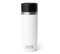 YETI Rambler - Borraccia da viaggio da 473 ml, con tappo Hotshot 100% a tenuta stagna, per pendolari, isolata sottovuoto, in acciaio inox, per viaggi e pendolari, colore: bianco