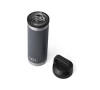 YETI Rambler Bottle Chug, bottiglia termica in acciaio inox con tappo chug, antracite, 532 ml
