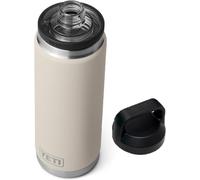 YETI Rambler Bottle Chug, Vacuum Insulated Stainless Steel Bottle with Chug Cap, Cape Taupe, 18 oz (532 ml)