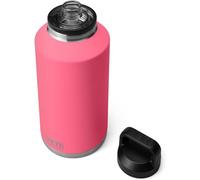 YETI Rambler Bottle Chug, Vacuum Insulated Stainless Steel Bottle with Chug Cap, Tropical Pink, 64 oz (1.9 L)