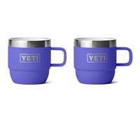 YETI Rambler Espresso Tazza, Vacuum Insulated Stainless Steel Stackable Mug, Ultramarine Viola, 2 confezioni da 6 oz (177 ml)