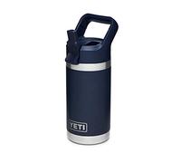 YETI Rambler Jr. - Borraccia per bambini, con tappo di cannuccia, 340 ml, colore: blu navy