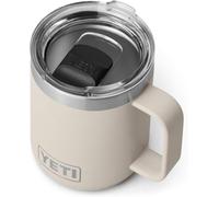 YETI Rambler Mug, Vacuum Insulated Stainless Steel Stackable Mug with Magslider Lid, Cape Taupe, 10 oz (296 ml)
