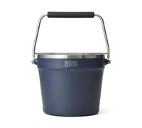 YETI Rambler - Secchiello per bevande e ghiaccio con coperchio, 7,6 l | Secchiello per il ghiaccio isolato a doppia parete con manico resistente per bottiglie, lattine e intrattenimento all'aperto