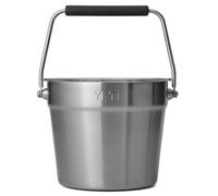 YETI Rambler - Secchiello per bevande a doppia parete, isolato sottovuoto, con coperchio, in acciaio inox