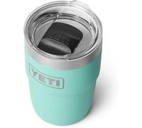 YETI Rambler Stackable Cup with Durasip Ceramic Lining, Vacuum Insulated Stainless Steel Cup with Magslider Lid, Seafoam, 8 oz (236 ml)