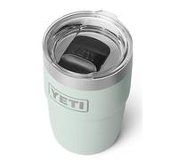 YETI Rambler Stackable Cup with Durasip Ceramic Lining, Vacuum Insulated Stainless Steel Cup with Magslider Lid, Ridgeline, 8 oz (236 ml)