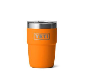 YETI Rambler Stackable Cup with Durasip Ceramic Lining, Vacuum Insulated Stainless Steel Cup with Magslider Lid, King Crab, 8 oz (236 ml)