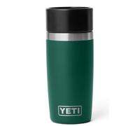 YETI Rambler Travel Bottle, Vacuum Insulated Stainless Steel Coffee Flask with Leakproof Hotshot Commuter Cap, Black Forest Green, 12 oz (355 ml)
