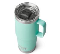 YETI Rambler Travel Mug, Stainless Steel Vacuum Insulated Mug with Stronghold Lid, Seafoam, 20 oz (591 ml)