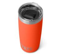 YETI Rambler Tumbler, Vacuum Insulated Stainless Steel Tumbler with Magslider Lid, Papaya, 10 oz (296 ml)