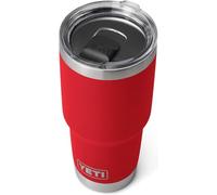 YETI Rambler Tumbler, Vacuum Insulated Stainless Steel Tumbler with Magslider Lid, Rescue Red, 30 oz (887 ml)