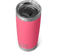 YETI Rambler Tumbler, Vacuum Insulated Stainless Steel Tumbler with Magslider Lid, Tropical Pink, 20 oz (591 ml)