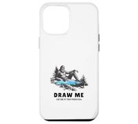 Yeti Sasquatch Bigfoot Disegnami come una delle tue ragazze francesi Custodia per iPhone 12 Pro Max