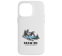 Yeti Sasquatch Bigfoot Disegnami come una delle tue ragazze francesi Custodia per iPhone 14 Pro Max