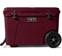 YETI Tundra Haul Wheeled Cool Box, Insulated Hard Cooler, Wild Vine Red