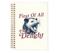 Yetmadi Funny Possum Notebook, Sarcastic Notebooks Journal for Work Writing
