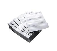 YETONADO 100 sacchetti per sottovuoto in alluminio Mylar color argento, per utensili da cucina e per la casa e la cucina (20 x 30 cm, 100 pezzi)