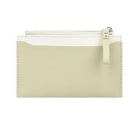 YETONADO Donne Moda Piccolo Portafoglio Borsa Tinta Unita Cuoio DELL'UNITÀ di elaborazione Mini Coin Purse Portafoglio Porta Carte di Cre, c-verde, Taglia unica