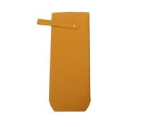 YETONADO Elegante borsa da vino in finta pelle con manico per bottiglia di champagne protettiva per feste, bianco, 38X15X1CM_2PCS