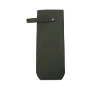 YETONADO Elegante borsa da vino in finta pelle con manico per bottiglia di champagne protettiva per feste, Verde, 38X15X1CM_2PCS