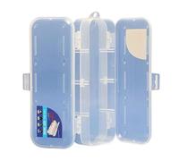 YETONADO Kawaii - Astuccio trasparente a doppio strato, multifunzione, per bambini, per penne, matite, ufficio, scuola, grande capacità, Astuccio creativo, Taglia unica