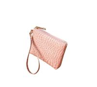 YETONADO Moda Pu Cuoio Mini Portafoglio Donne Retor Piccola Moneta Soldi Titolare della Carta Borse Borsa di Colore Solido Tote Clutch Zipper Bag Regalo Ragazza, rosa, Taglia unica
