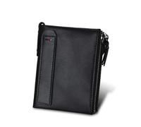 YETONADO Sacchetto della moneta Più Nuovo Commercio All'ingrosso Portafogli Genuino Mucca Personalizzato Breve Titolari di Carte In Pelle Borsa Uomo di Alta Qualità Marca, Nero , Taglia unica