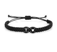 Yetuab Regali Natale,Regalo Natale,Bracciale Donna,Bracciale Con Iniziale,Regalo Donna 10 Euro,Bracciale Donna,Regalo Ragazza,Bracciali Donna,Kidult Bracciale Donna,Kidult Bracciale Donna