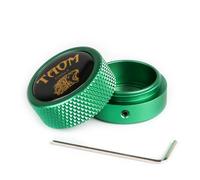 YEUEK TAOM - Porta gessetti da Piscina, Forma Rotonda, Pratico Strumento da Biliardo, Mini Custodia Magnetica per Gesso, Contenitore Rotondo