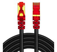 Yeung Qee - Cavo Ethernet CAT 7, 15 m, cavo Ethernet CAT7, cavo Ethernet RJ45, cavo di rete Gigabit, cavo patch SSTP, impermeabile, sepoltura diretta per modem, computer portatile