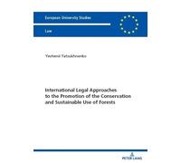 Yevhenii Yatsuk International Legal Approaches to the Promotion of t (Tascabile)