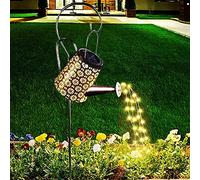 Yevheniy Annaffiatoio solare per esterni, impermeabile, luci a LED a energia solare, decorazione da giardino, per sentieri, cortili, prati, terrazze, cortili, cortili, cortili, terrazze, cortili,