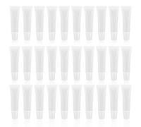 Yewseas 30 Pz Contenitori Vuoti per Cosmetici Multifunzioni 10 ml, Tubi Vuoti Trasparenti da Viaggio, Bottiglie Morbide e Portabili per Shampo, Crema, Profumo e Gel Doccia