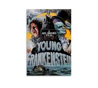 YEWURQW Young Frankenstein 1974 - Poster decorativo da parete su tela, stile vintage, per soggiorno, camera da letto, 20 x 30 cm, senza cornice