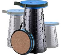 Yexati Aggiornato Sedia Portatile Con Capacità di Carico 180KG, Sgabello Pieghevole Portatile Dotato di Cuscino Morbido, Sedile Portatile Ideale Per Attività Indoor e Outdoor